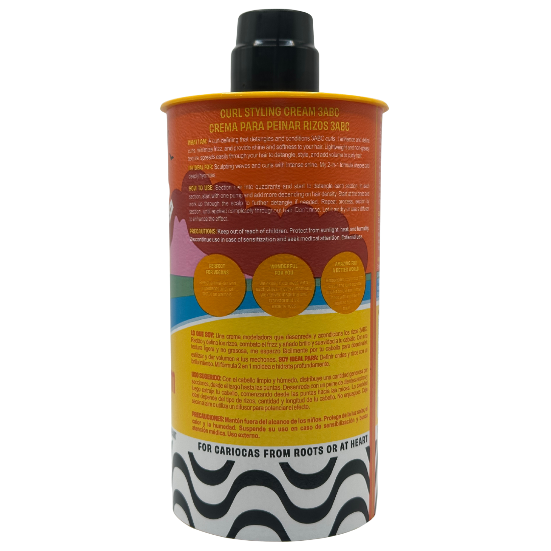 ELA E CARIOCA STYLING CREAM 3ABC 16.93 OZ