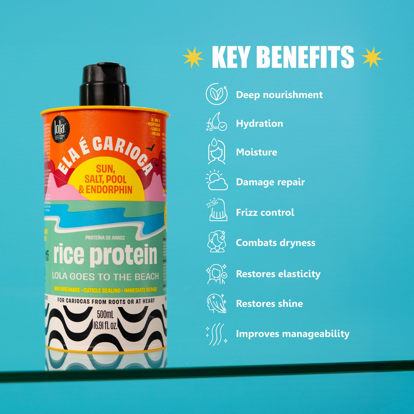 ELA E CARIOCA PROTEIN 16.91 FL.OZ