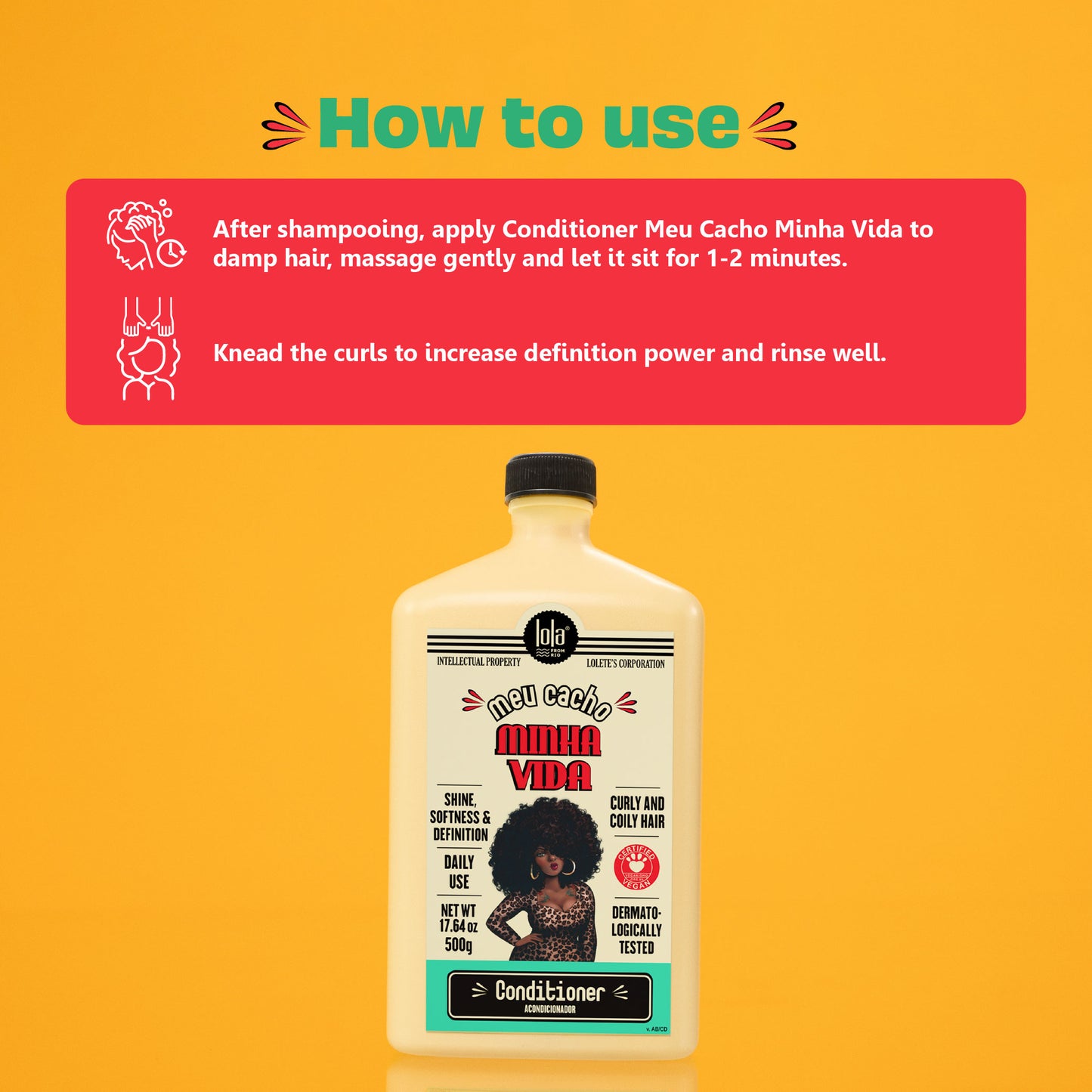 MEU CACHO MINHA VIDA CONDITIONER 17.64OZ