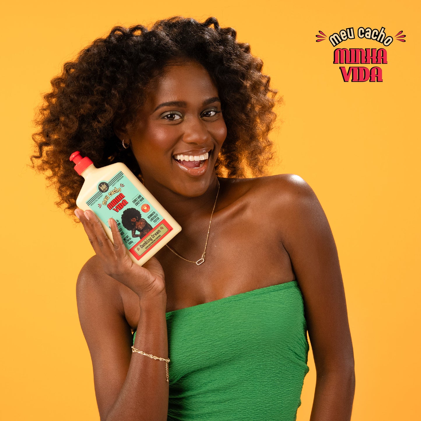 MEU CACHO MINHA VIDA COMBING CREAM 17.64 OZ