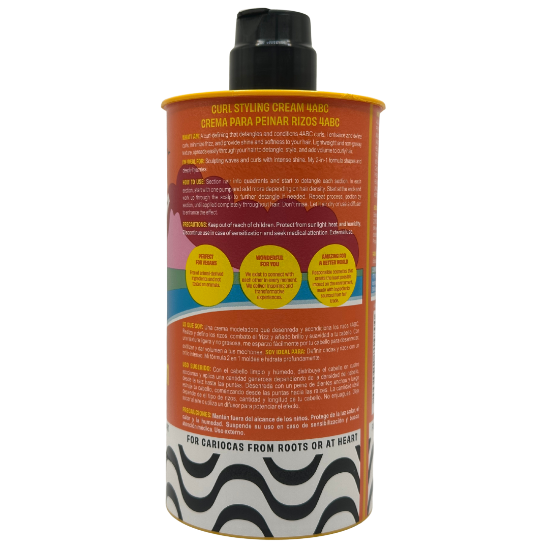 ELA E CARIOCA STYLING CREAM 4ABC 16.93 OZ