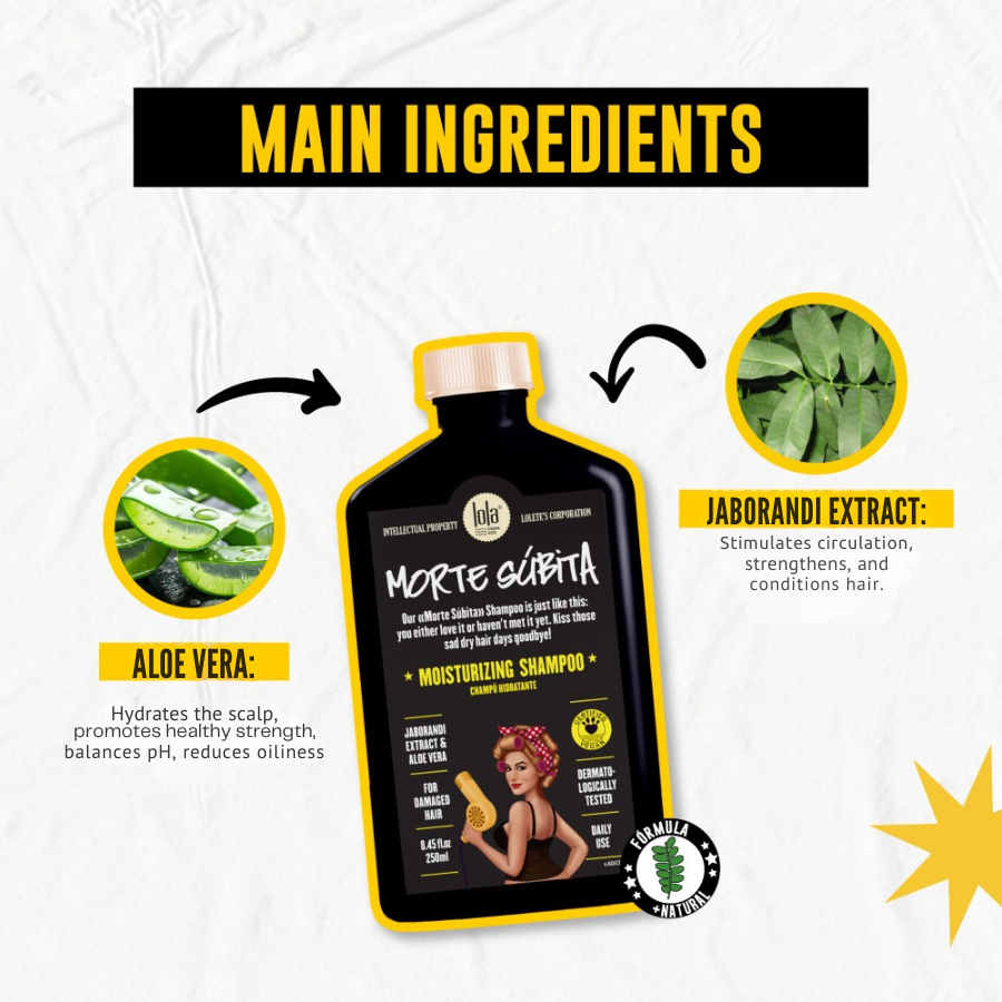 MORTE SÚBITA SHAMPOO 8.45 FL.OZ