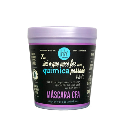 EU SEI O QUE VOCE FEZ QUIMICA PASSADA MASK 230g - Lola Cosmetics 