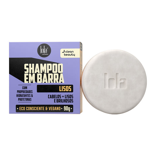 SHAMPOO EM BARRA LISOS 90g - Lola Cosmetics 