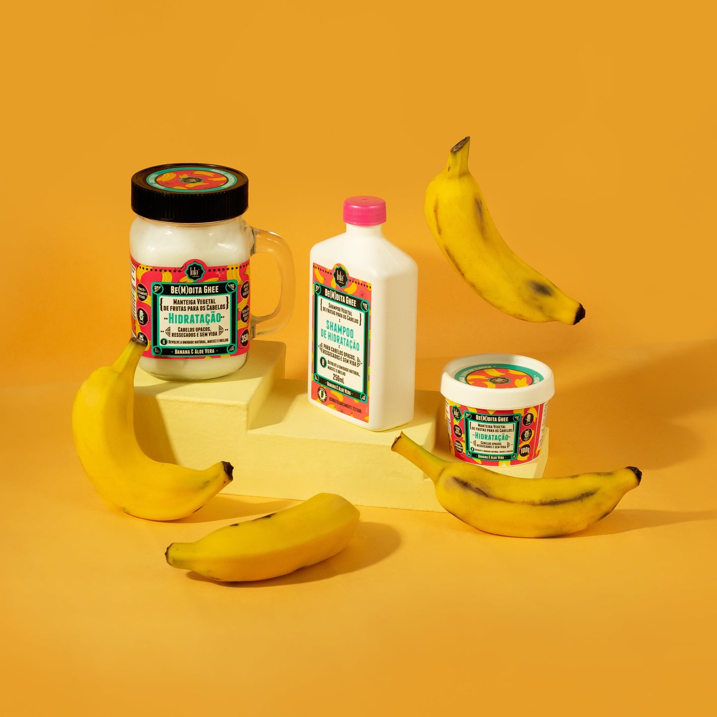BE(M)DITA GHEE HYDRATING BANANA SHAMPOO 250ML - Lola Cosmetics 