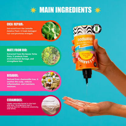 ELA E CARIOCA SHAMPOO 16.91 FL.OZ