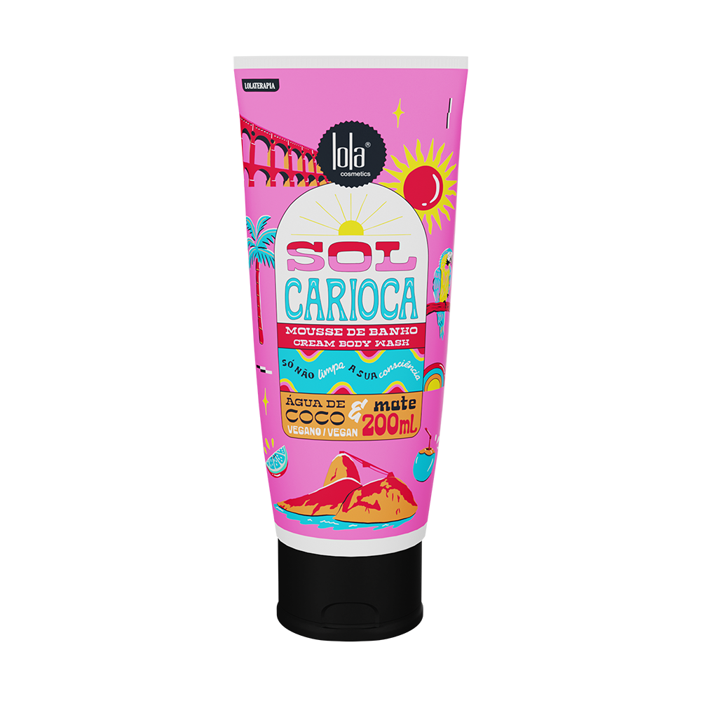 SOL CARIOCA CREAMY BODY WASH  200ML - Lola Cosmetics 